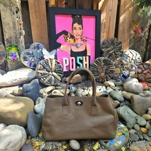 Furla large leather tote